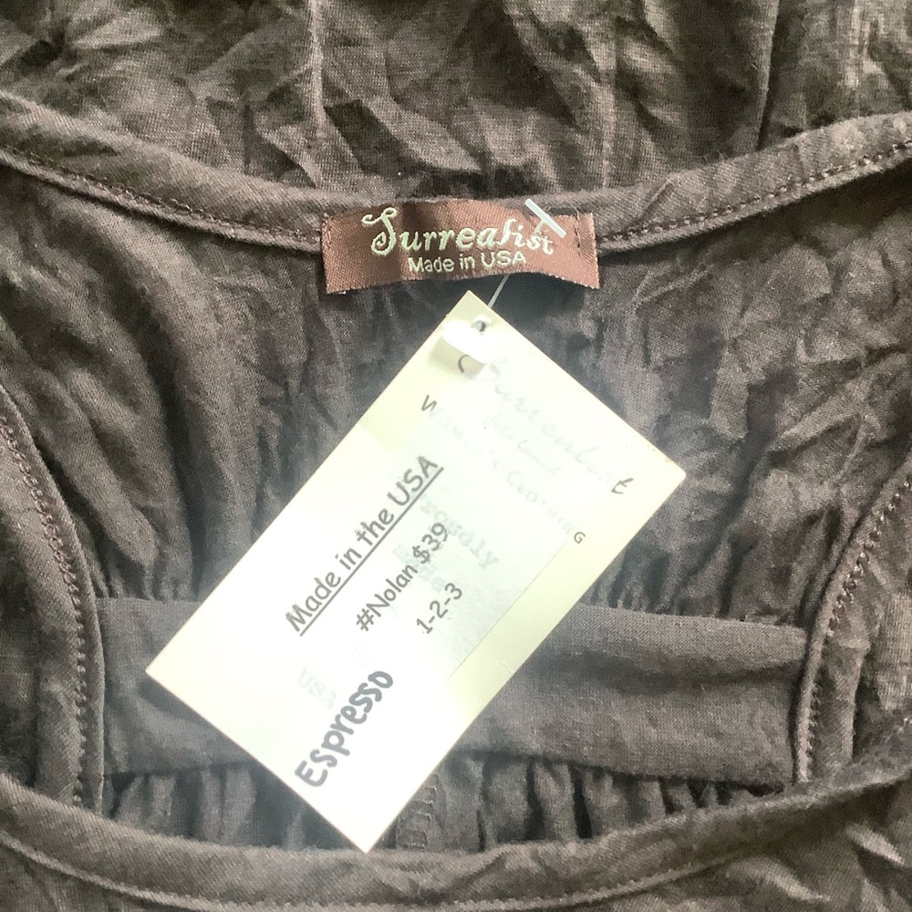 NWT Surrealist Free Lunch Nolan Asymetrical Tank Dress Size M Raw Hem - Picture 10 of 10